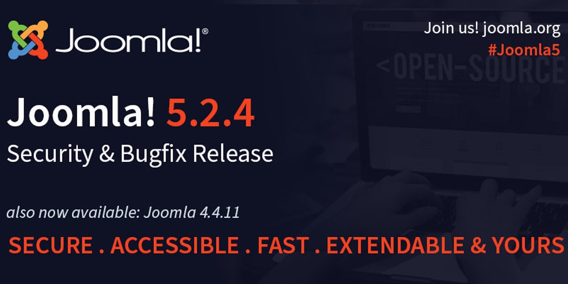 Zmizelo menu a hlavička v Joomle 5.2.4. po aktualizaci